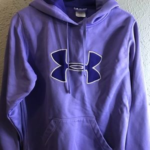Under Armour purple hoodie